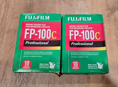 (2x) Fujifilm FP-100C Color Peel-Apart Instant Film, Frozen Since New, 2018-05 - Image 1 of 4