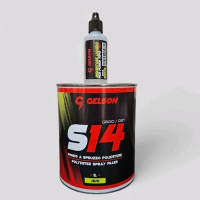 GELSON 15111 S14 STUCCO A SPRUZZO POLIESTERE S14 DA 1LT
