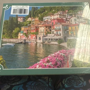 1000 piece jigsaw puzzles used complete Lake Como - Picture 1 of 2