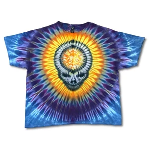Alien Trippy T-Shirt Men's 3XL Tie Dye Hippie UFO Drones Orbs USA NHI Orb - Imagen 1 de 13