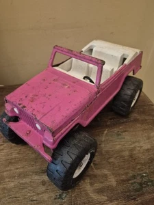 Vintage Tonka Jeepster Pink Open Top 49250, MR-970, 13" Pressstahl - Bild 1 von 14