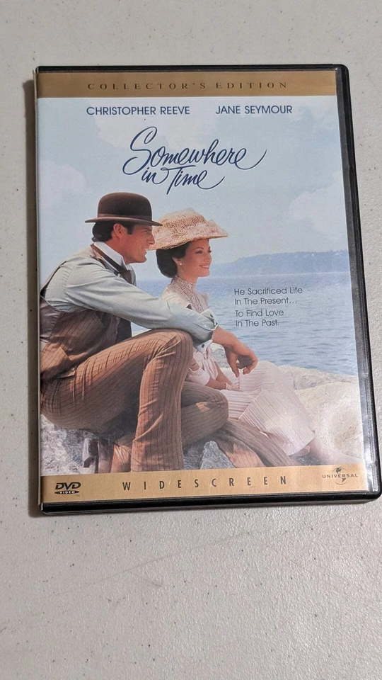 Somewhere in Time (DVD, 1980, PG) Christopher Reeve, Jane Seymour, Christopher P - Image 1 of 1