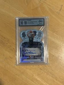 Panini Crown Royale 2023-24 - Autógrafos Cameron Thomas #CA-CTB azul/75 (AU) - Imagen 1 de 4
