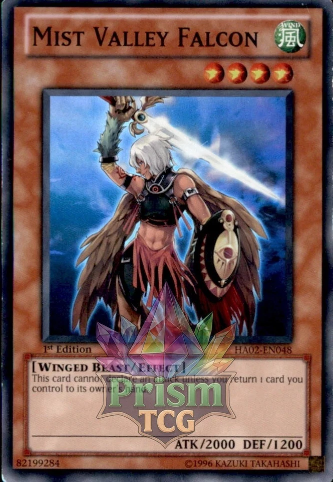 Mist Valley Falcon 1st Ed Super Rare HA02-EN048 Yu-Gi-Oh - Image 1 of 1