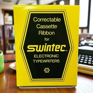  Swintec Correctable CASSETTE RIBBON For Electronic Typewriters  - Picture 1 of 4