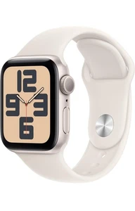Apple Watch SE 2 44mm Starlight Aluminium - Bracelet Sport Starlight. A2 - Photo 1 sur 7