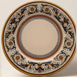 9” Deruta Italian Decorative Ceramica Plate Made In Italy - Picture 1 of 3