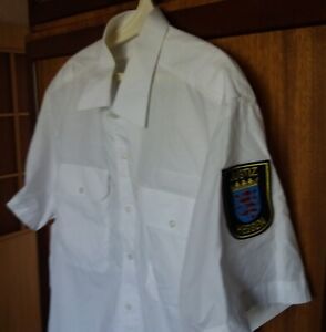 Vintage German Justiz original white shirt