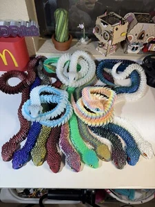 3D Printed 1 Pack Dragon Snake 23.5 inches Long Articulated Fidget Toys - Picture 1 of 7