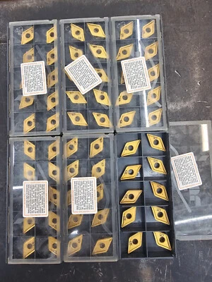 Qty 10 Iscar DNMG 432 NG DNMG150408-NG 5500378 IC635 Grade Carbide Inserts - Image 1 of 2