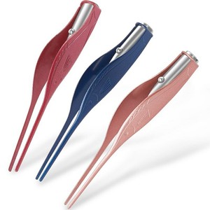 Tweezer Luminous  Ear Cleaner LED Flashlight Ear pick Wax Removal Health Care