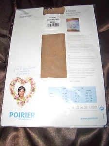 Poirer edle halterlose Nylons Braut Strümpfe Gr. S cosmetic 10 den Stay Ups OVP+ - Bild 1 von 2