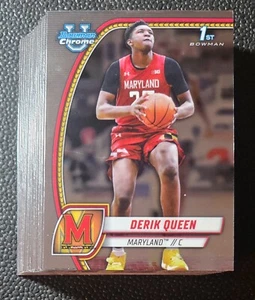 (25x) 2024-25 Bowman University Chrome * LOTE DE TARJETAS CROMADAS DERIK QUEEN #19 * cantidad - Imagen 1 de 1