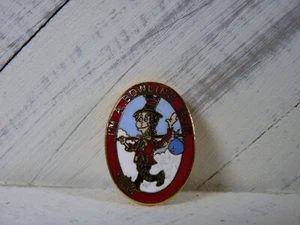 Vintage I'm A Bowling Bum Oval Goldton Badge Pin Rare - A2 - Bild 1 von 4