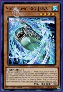 Yugioh! Surfacing Big Jaws ROTA-EN001 (UR) 1st Ed "XYZ/Shark Support" - Picture 1 of 1