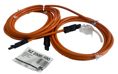 NUEVO CABLE DE CONEXIÓN RITTAL TALLA 2500.400 3 POLOS TALLA 2500400 LOTE DE 3 Foto 1 de 2