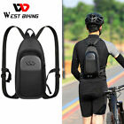 WEST BIKING Waterproof Mini Bag Hard Shell Sports Cycling Backpack Black Grid
