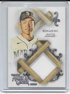 2020 Topps Allen & Ginter YUSEI KIKUCHI (Mariners) *Cert. Relic Card* FSRA-YK - Picture 1 of 2