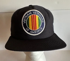 Cappello camionista vintage nuova epoca Vietnam veterani d'America maglia snapback - Foto 1 di 8