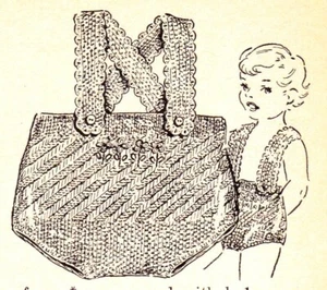 Strick/Vintage Tiny Tot Sonnenanzug/Baby/Strickmuster NUR ANLEITUNG - Bild 1 von 1