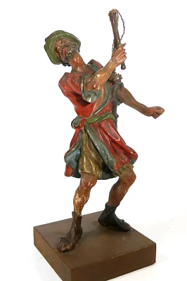Morisk Morisken geschnitzte Figur 19 Jh. - Bild 1 von 4