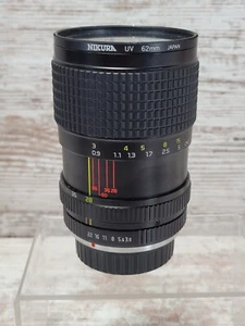 Nikura Lens Tokina AT-X/ 28-85mm/1:3.5-4.5 062/ 8410814 Close Focus Japan - Picture 1 of 23