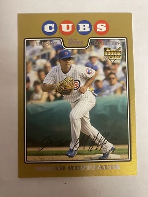 2008 Topps Update Gold Micah Hoffpauir Rookie /2008 Chicago Cubs #UH189 - Image 1 of 2