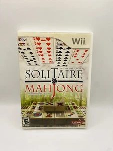 Solitaire & Mahjong Nintendo Wii Spiel komplett - Bild 1 von 4