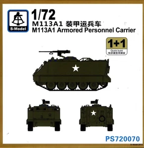 S-Model 1/72 720070 US M113A1 Blindado Personal Transportador (2 Vehículos por Caja) - Imagen 1 de 2