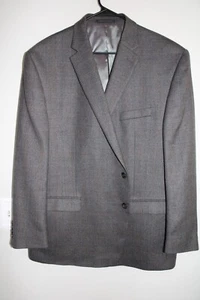 GRAUER FISCHGRÄT RALPH LAUREN 100% WOLLE SPORT MANTEL Gr. 50R Anzugjacke 50 REGULAR - Bild 1 von 5