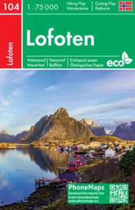Lofoten, Wander - Radkarte 1 : 75 000 | 2022 | deutsch - Bild 1 von 4