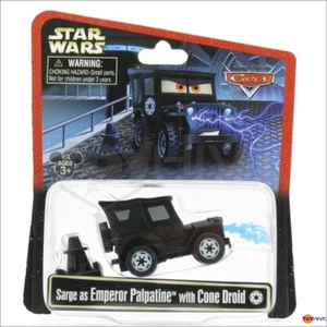 Disney Pixar Cars Sarge as Emperor Palpatine Cone Droid Star Wars Weekends 2015 - Picture 1 of 2