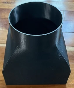 FITS TWO Goldshell Box II - HOT Exhaust 6" Duct Fan Shroud Crypto ASIC Miner - Picture 1 of 6