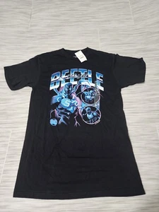 NWT Blue Beetle DC Comic Graphic Black T-Shirt Adult Size M - Picture 1 of 6