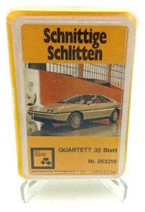 Schnittige Schlitten Quartett 32 Blatt 263210 Neue Nürnberger Karten Spielkarten - Bild 1 von 5