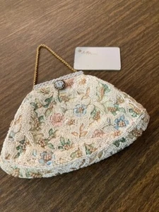 20er Jahre Jolles Original Perlen Art Deco Abendtasche aus Österreich gebraucht - Bild 1 von 5