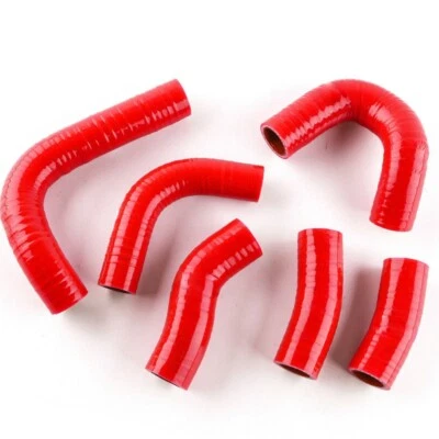 Manguera de radiador de silicona roja para Honda V65 V45 Magna VF1100C VF750C 1982-1986 Foto 1 de 4