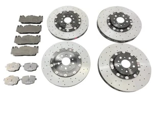 Porsche 992 Turbo S OE Carbon Ceramic Rotor Replacements (420x40mm)(390x32mm) - Picture 1 of 3