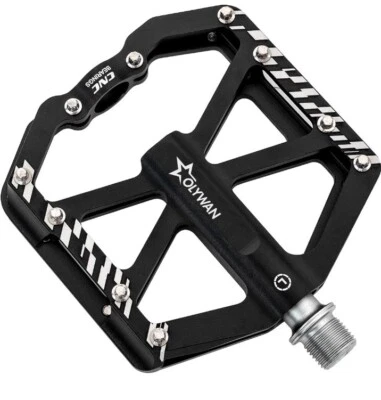Olywan Mountain Bike Pedals MTB Bicycle Flat Pedals - Image 1 of 4
