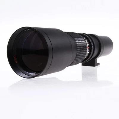 500mm f/8 Zoom Telephoto Lens for Nikon D7100 D810 D750 D760 D610 D7200 D5300 Df - Image 1 of 4