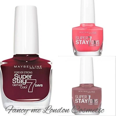 MAYBELLINE NEW YORK MAYBELLINE Superstay 7Day GEL- non uv - shiny NAIL COLOUR NEW