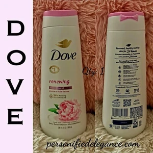 NEW Dove Renewing Peony & Rose Oil 24 Hr MicroMoisture Body Wash 20 fl oz - Picture 1 of 14