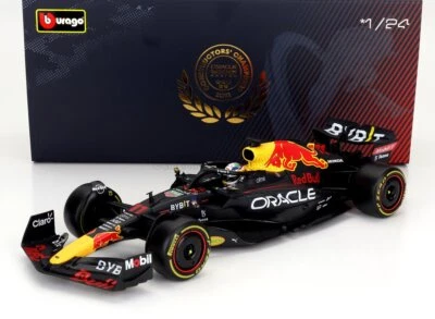 MODELLINO AUTO STATICO BURAGO RED BULL F1 RB18 PEREZ 2022 CON VETRINA 1/24 - Immagine 1 di 4