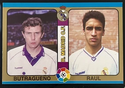 Butragueno/Raul Gonzales Rookie 1994-95 Mundicromo Sport #34 PSA? - Image 1 of 3