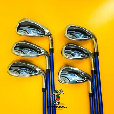 Callaway Steelhead XR Set di ferri da donna 7-9,PW,AW,SW | Donna Flex Graphite - Immagine 1 di 4