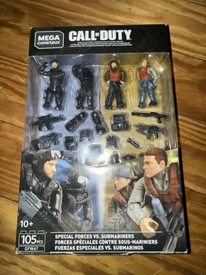 Mega Construx COD Call Of Duty FUERZAS ESPECIALES VS SUB MARINEROS ¡Juego NUEVO! GFW67 Foto 1 de 4