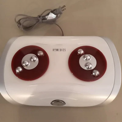 FOOT MASSAGER SHIATSU KNEEDING ROTATING 型号 FM-S 白色 — 第 1/4 张图片