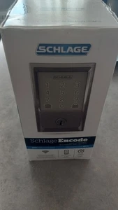 schlage encode smart wifi deadbolt lock Be489wbcen619 See Photos For Description - Picture 1 of 6