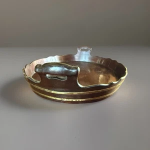 Antique George III Brass Bound Coopered ConstructionMahogany Handled Tray, C1800 - Picture 1 of 18
