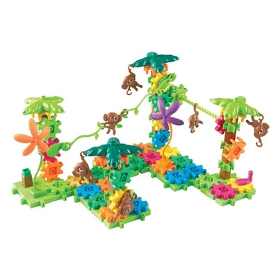 Learning Resources Gears! Gears! Gears! Moving Monkeys - 136 Pieces - Image 1 of 3